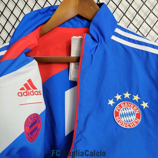 Bayern Munich Giacca A Vento Blu I 2023/2024