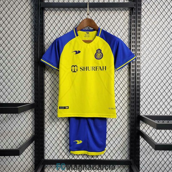 Maglia Al Nassr FC Bambino Gara Home 2022/2023