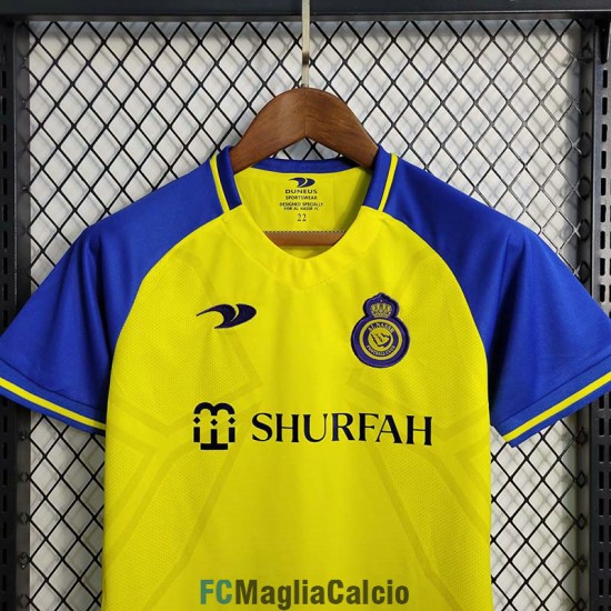 Maglia Al Nassr FC Bambino Gara Home 2022/2023