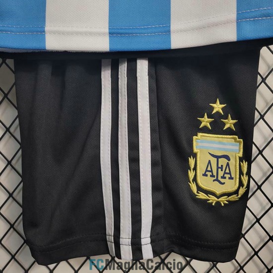 Maglia Argentina Bambino 3 Star Gara Home 2022/2023