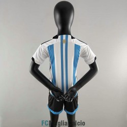 Maglia Argentina Bambino Gara Home 2022/2023