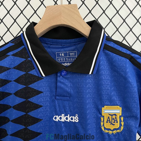 Maglia Argentina Retro Bambino Gara Away 1994/1995