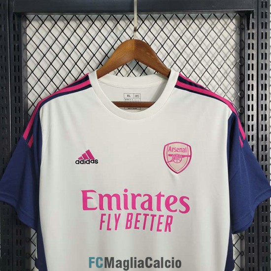 Maglia Arsenal Training Suit White I 2023/2024