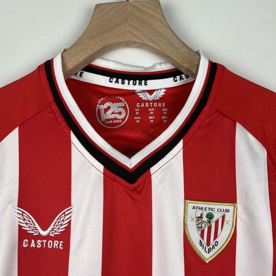 Maglia Athletic Bilbao Bambino Gara Home 2023/2024