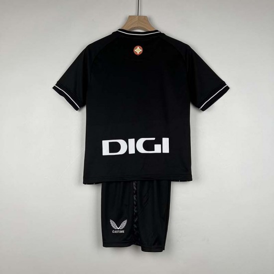 Maglia Athletic Bilbao Bambino Portiere Black 2023/2024