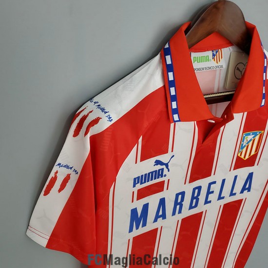 Maglia Atletico De Madrid Retro Gara Home 1994/1995