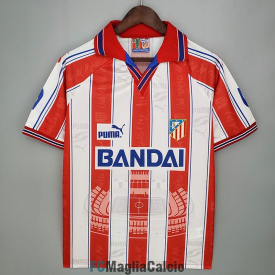 Maglia Atletico De Madrid Retro Gara Home 1996/1997