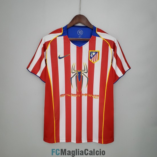 Maglia Atletico De Madrid Retro Gara Home 2004/2005