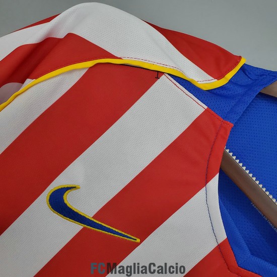 Maglia Atletico De Madrid Retro Gara Home 2004/2005