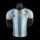 Maglia Authentic Argentina 3 Star Gara Home 2022/2023