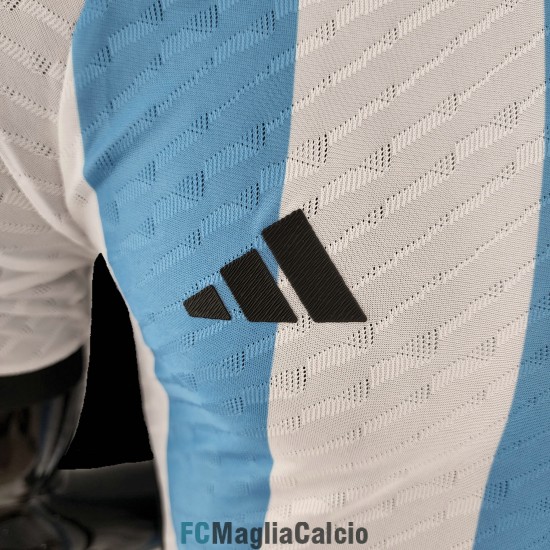 Maglia Authentic Argentina 3 Star Gara Home 2022/2023