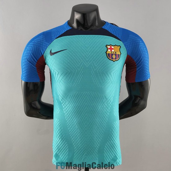 Maglia Authentic Barcelona Training Suit Blu I 2022/2023