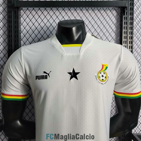 Maglia Authentic Ghana Gara Home 2022/2023