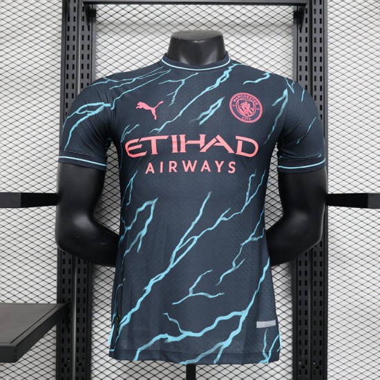 Maglia Authentic Manchester City Gara Third 2023/2024