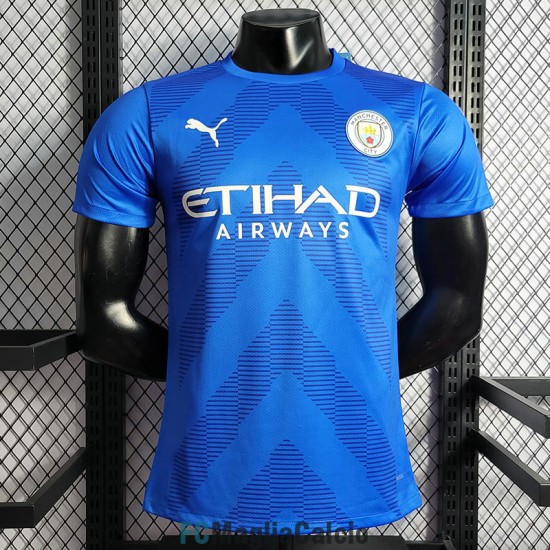 Maglia Authentic Manchester City Portiere Blu 2022/2023