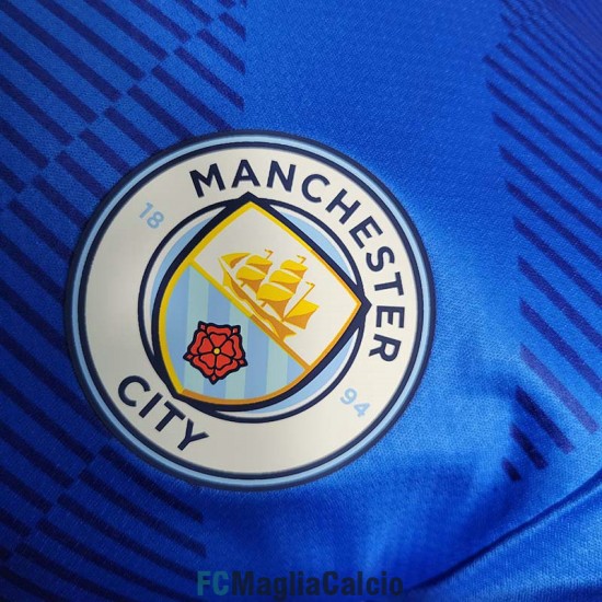 Maglia Authentic Manchester City Portiere Blu 2022/2023