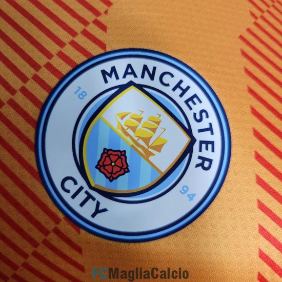 Maglia Authentic Manchester City Portiere Orange 2022/2023