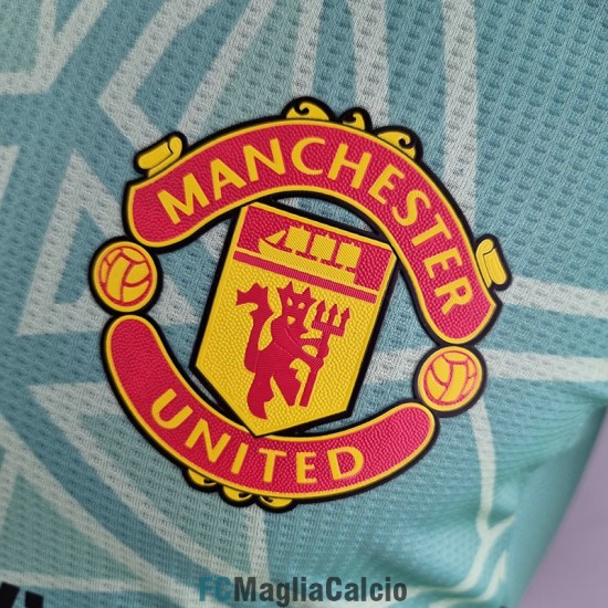 Maglia Authentic Manchester United Portiere Verde 2022/2023