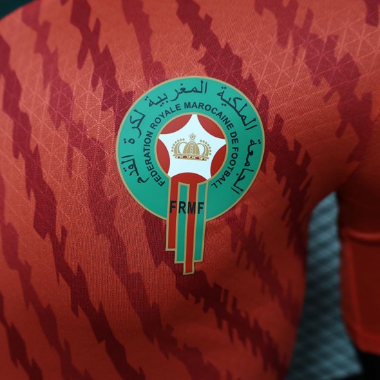 Maglia Authentic Marocco Red 2023/2024