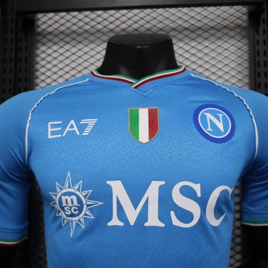 Maglia Authentic Napoli Gara Home 2023/2024