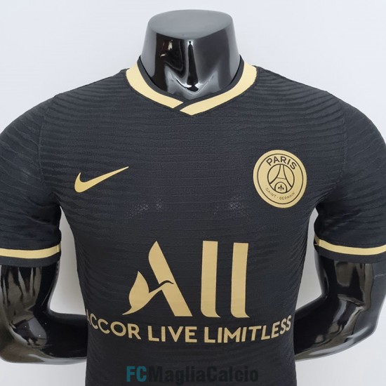 Maglia Authentic PSG Negro Gold 2022/2023