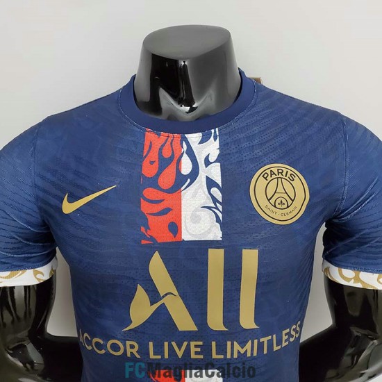 Maglia Authentic PSG Training Suit Blu I 2022/2023