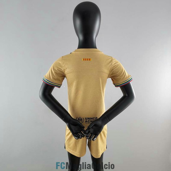 Maglia Barcelona Bambino Gara Away 2022/2023