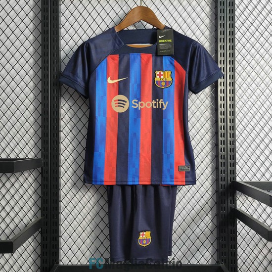 Maglia Barcelona Bambino Gara Home 2022/2023