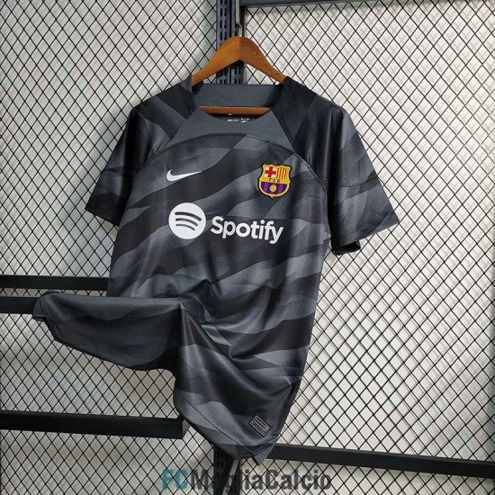 Maglia Barcelona Portiere Negro 2023/2024