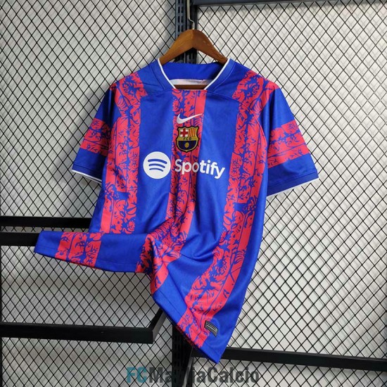 Maglia Barcelona Training Suit Blu I 2023/2024