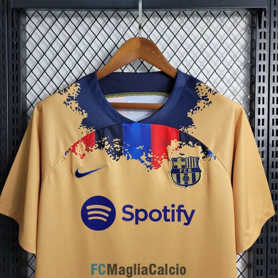 Maglia Barcelona Training Suit Giallo I 2023/2024