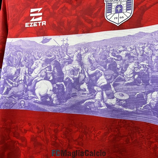 Maglia Boreale Calcio Portiere Red 2023/2024