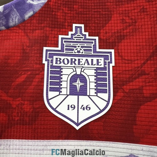 Maglia Boreale Calcio Portiere Red 2023/2024