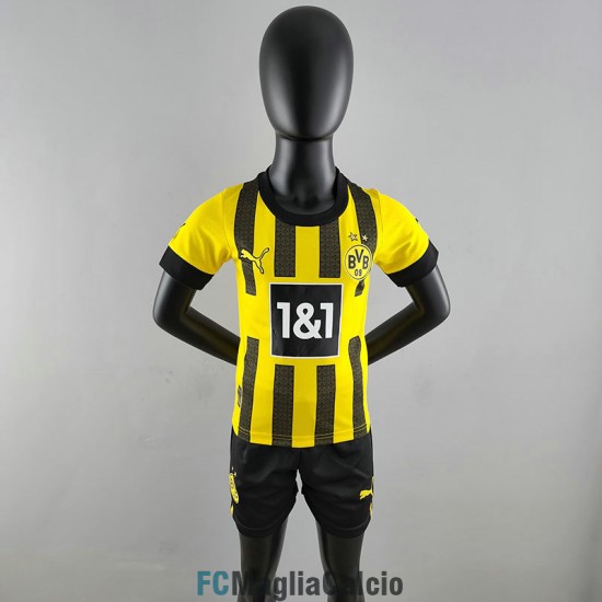 Maglia Borussia Dortmund Bambino Gara Home 2022/2023