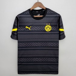 Maglia Borussia Dortmund Pre Match Training Negro I 2022/2023