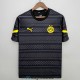 Maglia Borussia Dortmund Pre Match Training Negro I 2022/2023