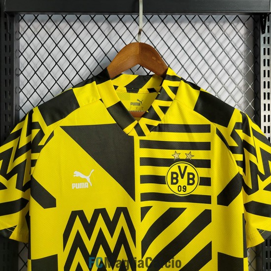 Maglia Borussia Dortmund Pre Match Training Giallo I 2022/2023