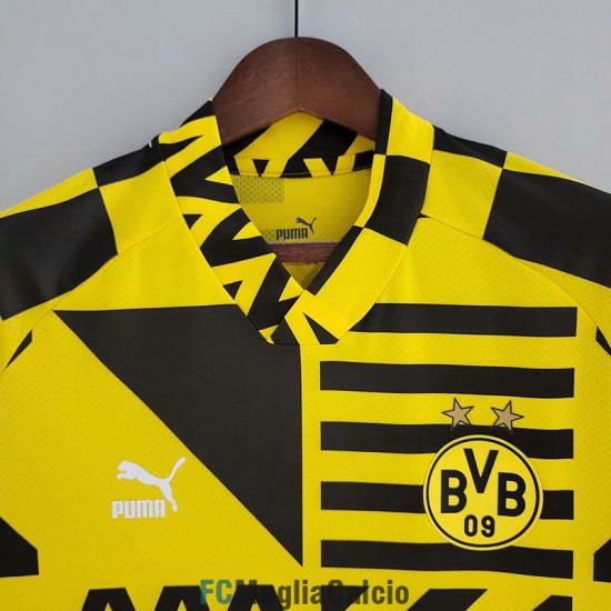 Maglia Borussia Dortmund Pre Match Giallo Negro 2022/2023