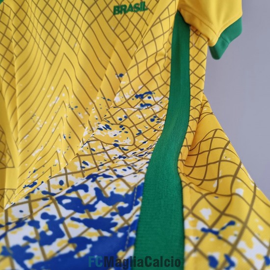 Maglia Brasile Special Edition Giallo I 2022/2023