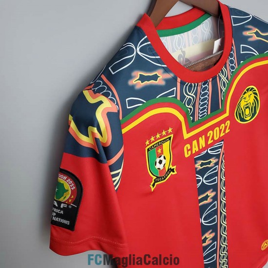 Maglia Cameroon Special Edition Rosso 2022/2023