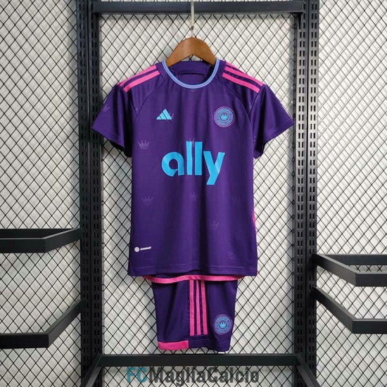 Maglia Charlotte FC Bambino Gara Away 2023/2024