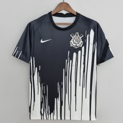 Maglia Corinthians Pre Match Negro Bianco 2022/2023