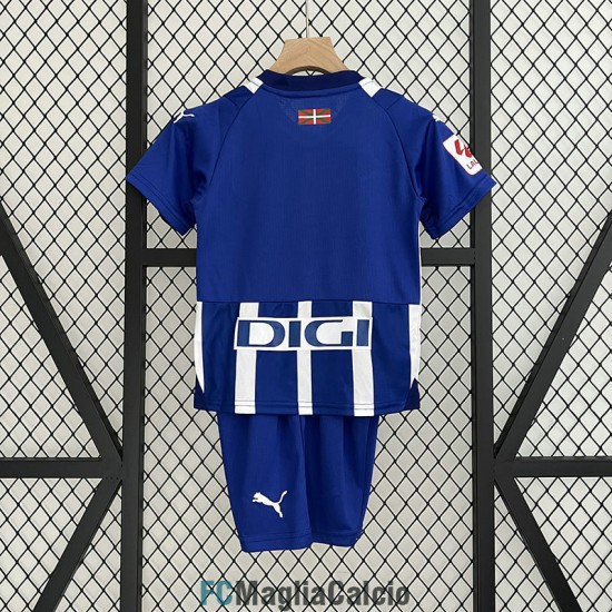 Maglia Deportivo Alaves Bambino Gara Home 2023/2024