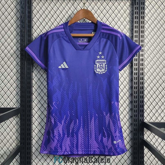 Maglia Donna Argentina 3 Star Gara Away 2022/2023