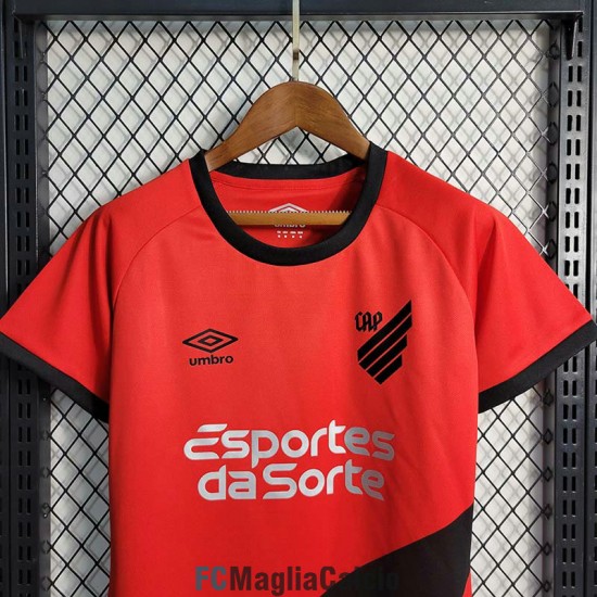 Maglia Donna Athletico Paranaense Gara Home 2023/2024