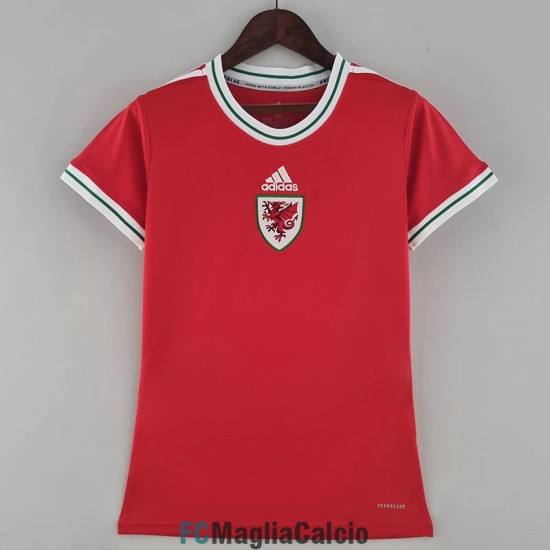 Maglia Donna Galles Rojo I 2022/2023