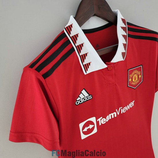 Maglia Donna Manchester United Gara Home 2022/2023