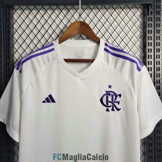 Maglia Flamengo Portiere Bianco 2023/2024