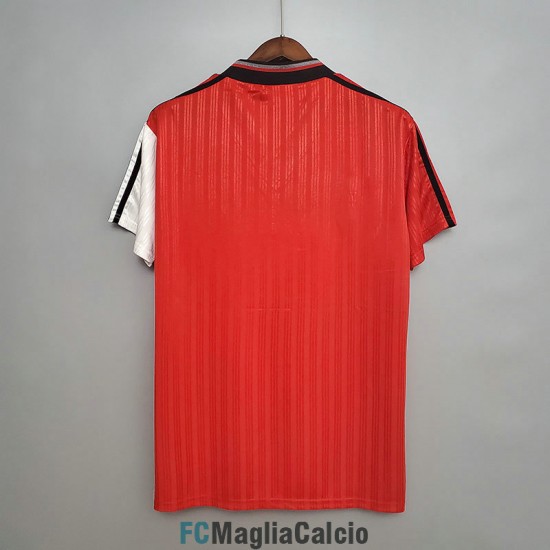 Maglia Flamengo Retro Rosso Bianco 1995/1996