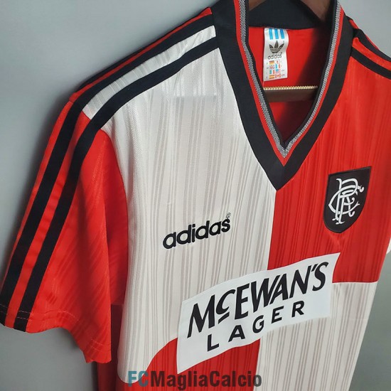 Maglia Flamengo Retro Rosso Bianco 1995/1996